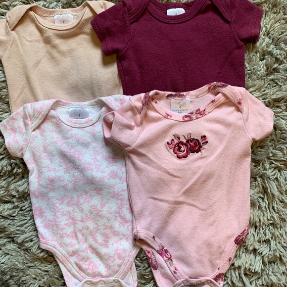 laura ashley baby onesies